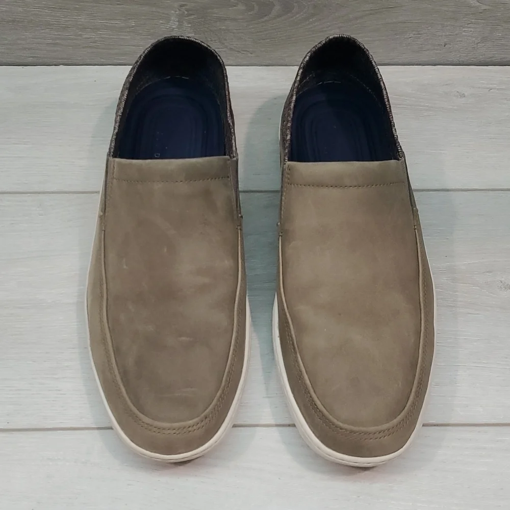 Cole Haan Mens C29176 Leather Oxford Loafer Slip on shoes sz 10M
